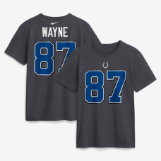 Футболка Reggie Wayne Indianapolis Colts Nike 2026 Rivalries Collection Name & Number - Anthracite Футболка Reggie Wayne Indianapolis Colts Nike 2026 Rivalries Collection Name & Number - Anthracite