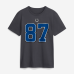 Футболка Reggie Wayne Indianapolis Colts Nike 2026 Rivalries Collection Name & Number - Anthracite