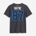 Футболка Reggie Wayne Indianapolis Colts Nike 2026 Rivalries Collection Name & Number - Anthracite