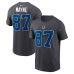 Футболка Reggie Wayne Indianapolis Colts Nike 2026 Rivalries Collection Name & Number - Anthracite