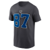Футболка Reggie Wayne Indianapolis Colts Nike 2026 Rivalries Collection Name & Number - Anthracite