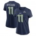 Женская Seattle Seahawks Jaxon Smith-Njigba Nike College Navy Super Bowl LX Patch Name & Number T-Shirt Женская Seattle Seahawks Jaxon Smith-Njigba Nike College Navy Super Bowl LX Patch Name & Number T-Shirt