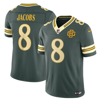 Джерси Josh Jacobs Green Bay Packers Nike 2026 Rivalries Collection Stitched Limited - Green