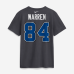 Футболка Tyler Warren Indianapolis Colts Nike 2026 Rivalries Collection Name & Number - Anthracite