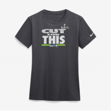  Женская футболка Seattle Seahawks Nike Anthracite Super Bowl LX Champions Parade