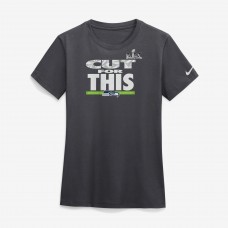Женская Seattle Seahawks Nike Anthracite Super Bowl LX Champions Parade T-Shirt