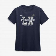 Женская Seattle Seahawks Nike College Navy Super Bowl LX Champions Sacrifice T-Shirt
