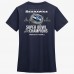 Женская Seattle Seahawks Nike College Navy Two-Time Super Bowl Champions Ring T-Shirt