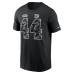 Футболка Cam Skattebo New York Giants Nike 2026 Salute to Service Name & Number - Black