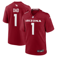 Джерси Arizona Cardinals Number 1 Dad Nike Cardinal Game