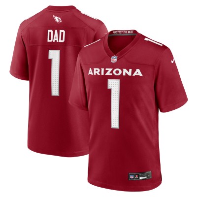 Игровая джерси Number 1 Dad Arizona Cardinals Nike - Cardinal