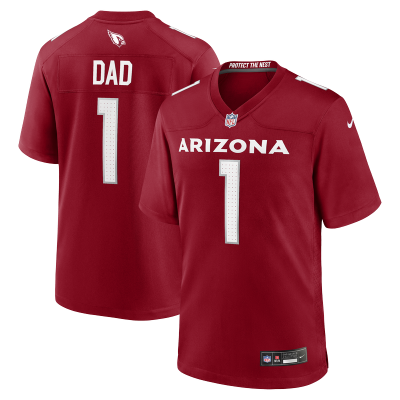 Джерси Arizona Cardinals Number 1 Dad Nike Cardinal Game