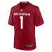 Джерси Arizona Cardinals Number 1 Dad Nike Cardinal Game