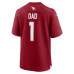 Джерси Arizona Cardinals Number 1 Dad Nike Cardinal Game