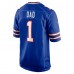 Игровая джерси Number 1 Dad Buffalo Bills Nike - Royal