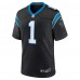 Игровая джерси Number 1 Dad Carolina Panthers Nike - Black