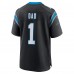 Игровая джерси Number 1 Dad Carolina Panthers Nike - Black