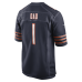 Джерси Chicago Bears Number 1 Dad Nike Navy Game
