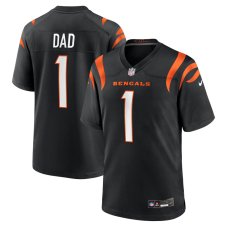 Джерси Cincinnati Bengals Number 1 Dad Nike Black Game Джерси Cincinnati Bengals Number 1 Dad Nike Black Game