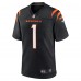 Игровая джерси Number 1 Dad Cincinnati Bengals Nike - Black