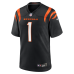 Джерси Cincinnati Bengals Number 1 Dad Nike Black Game