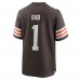 Игровая джерси Number 1 Dad Cleveland Browns Nike - Brown