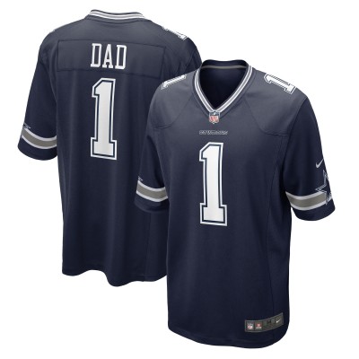 Игровая джерси Number 1 Dad Dallas Cowboys Nike - Navy