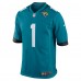 Игровая джерси Number 1 Dad Jacksonville Jaguars Nike Game - Teal