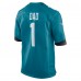 Игровая джерси Number 1 Dad Jacksonville Jaguars Nike Game - Teal