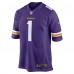 Игровая джерси Number 1 Dad Minnesota Vikings Nike - Purple