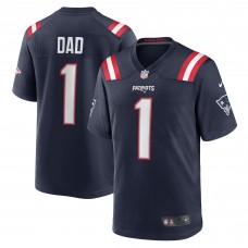 Игровая джерси Number 1 Dad New England Patriots Nike - Navy