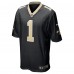 Игровая джерси New Orleans Saints Number 1 Dad Nike Black Game
