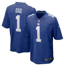 Игровая джерси Number 1 Dad New York Giants Nike - Royal