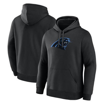 Толстовка Carolina Panthers Logo Athletic Black Primary Logo