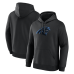 Толстовка Carolina Panthers Logo Athletic Black Primary Logo