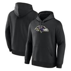 Толстовка Baltimore Ravens Logo Athletic Black Primary Logo