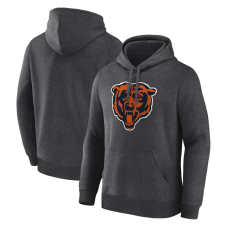 Толстовка Chicago Bears Logo Athletic Heather Charcoal Primary Logo Толстовка Chicago Bears Logo Athletic Heather Charcoal Primary Logo