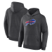 Толстовка Buffalo Bills Logo Athletic Heather Charcoal Primary Logo Толстовка Buffalo Bills Logo Athletic Heather Charcoal Primary Logo