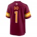 Игровая джерси Number 1 Dad Washington Commanders Nike Game - Burgundy