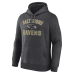 Толстовка Baltimore Ravens Logo Athletic Heather Charcoal Arch Victory