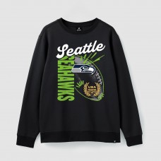 Seattle Seahawks Fanatics Black USA 250 Gold Standard Team Heritage Fleece Sweatshirt Seattle Seahawks Fanatics Black USA 250 Gold Standard Team Heritage Fleece Sweatshirt