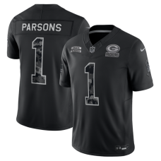 Джерси Micah Parsons Green Bay Packers Nike 2026 Salute to Service Stitched Limited - Black