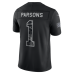 Джерси Micah Parsons Green Bay Packers Nike 2026 Salute to Service Stitched Limited - Black