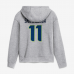 Женская толстовка Seattle Seahawks Jaxon Smith-Njigba Nike Heather Gray Super Bowl LX Champions Patch Name & Number