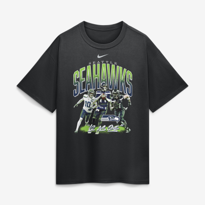 Seattle Seahawks Nike Black 12 As One Loose T-Shirt
