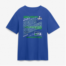 Seattle Seahawks Fanatics Royal Super Bowl LX Champions Classic Stripes Legacy T-Shirt