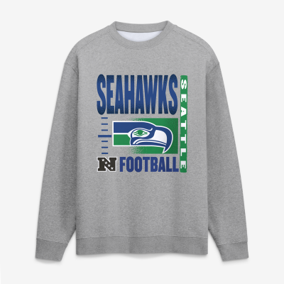 Seattle Seahawks Fanatics Steel Classic Legacy Fleece Sweatshirt