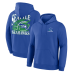 Толстовка Seattle Seahawks Fanatics Royal Classic Scribble Legacy Fleece