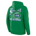 Seattle Seahawks Fanatics Apple Green Classic Scribble Legacy Fleece Hoodie