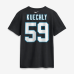 Футболка Carolina Panthers Luke Kuechly Nike Black Retired Name & Number